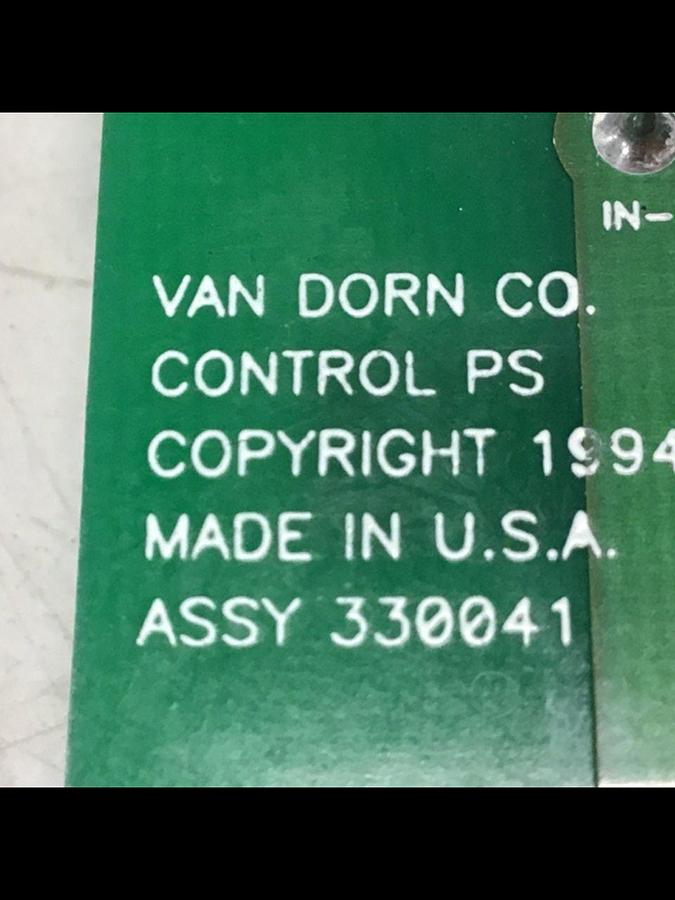 Used VAN DORN Circuit Board 330041 PC330-041 Used