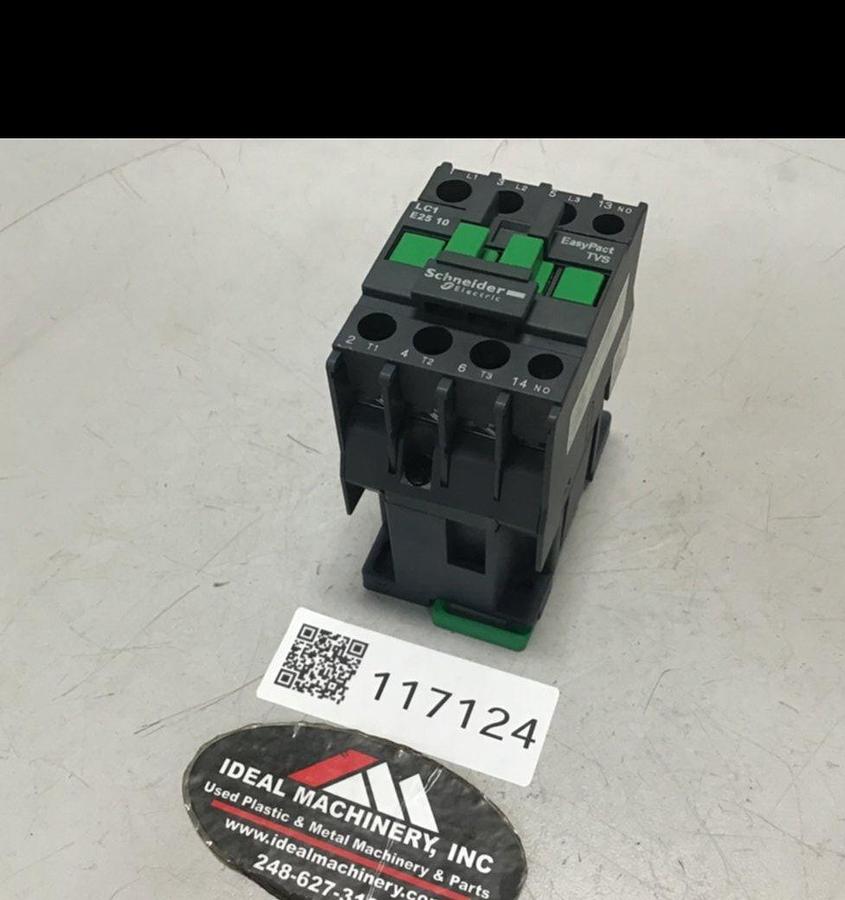 Used SCHNEIDER ELECTRIC Contactor LC1E2510 USED