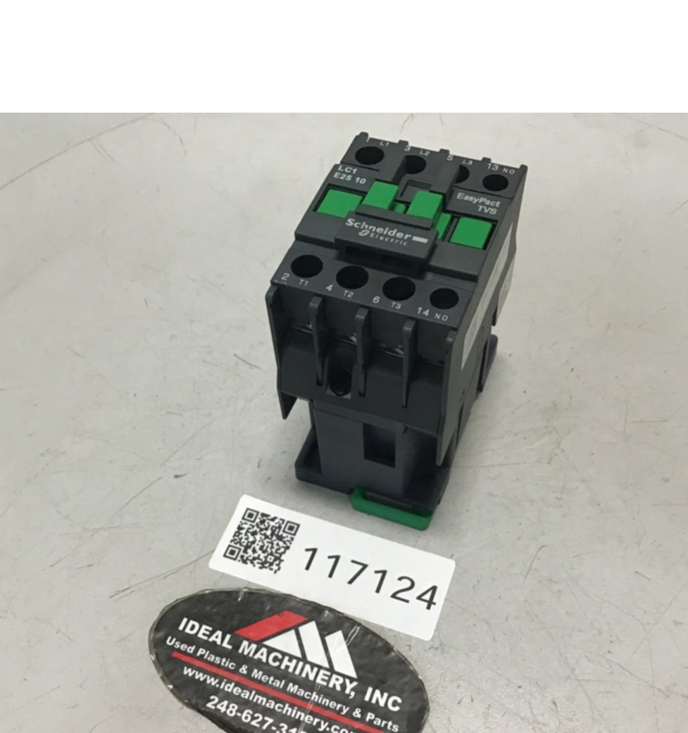 Used SCHNEIDER ELECTRIC Contactor LC1E2510 USED