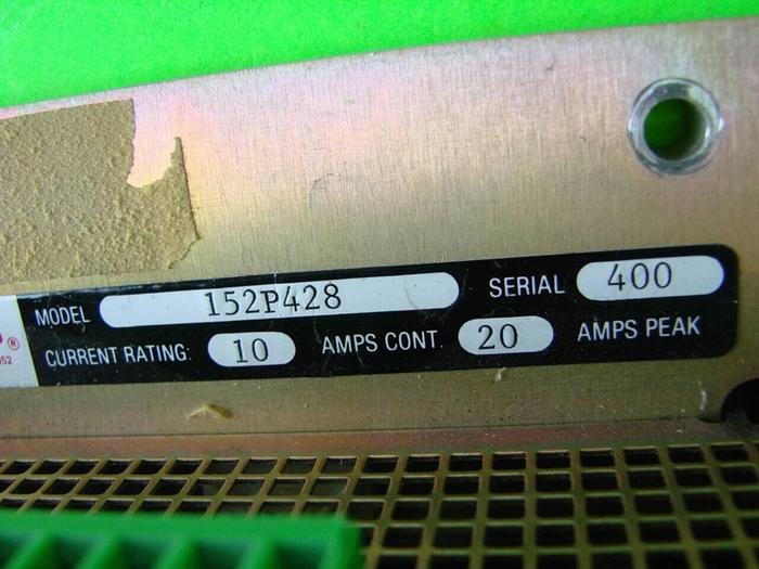 Used MOOG Servo Motor Controller 152P428 Used