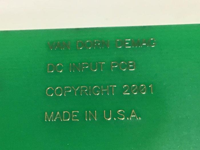 Used VAN DORN DC Input Board 330037 PC330-037 Used