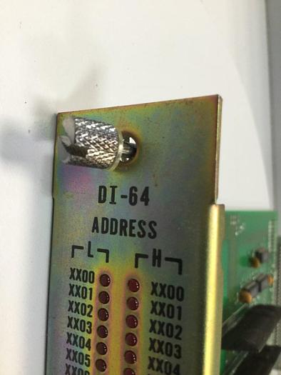 Used JSW Address Input Card 3-1581432 #101613