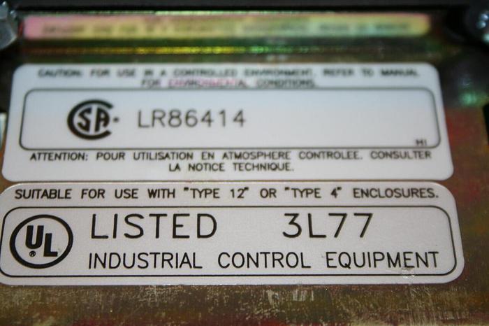 Used CUTLER HAMMER PanelMate Operator Interface 542L #11198