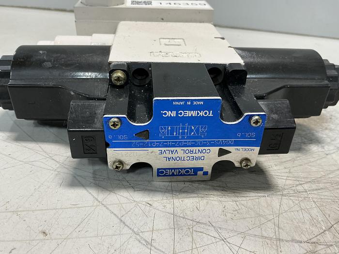 Used TOKIMEC DG4VS-3-0C-M-P7-H-7-P12-52
