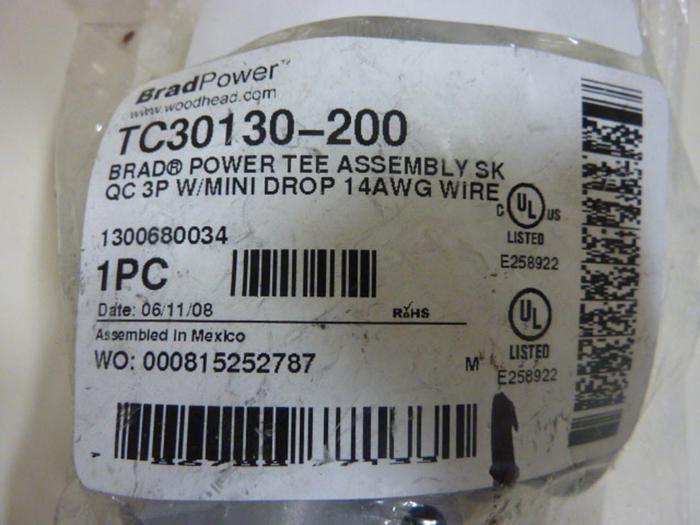 BRAD HARRISON / WOODHEAD Tee Assembly SK TC30130-200 Used