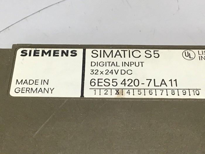 Used SIEMENS Input Module 6ES5 420-7LA11 #92047