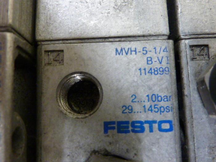 Used FESTO Control Block / Valve Terminal IFB8-02 #52837