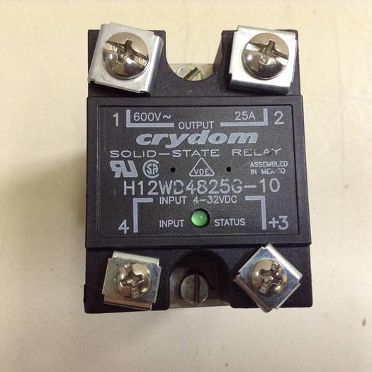 Used CRYDOM Solid State Relay H12WD4825G-10 #86863