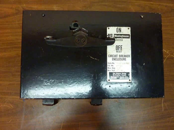 Used WESTINGHOUSE 100 Amp Bus Disconnect Switch 373D128G02 #24410