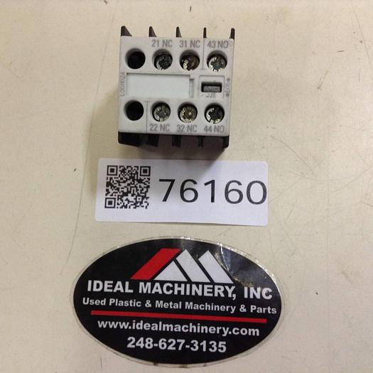 Used SIEMENS Auxiliary Contact Block 3RH1911-1HA12 #76160