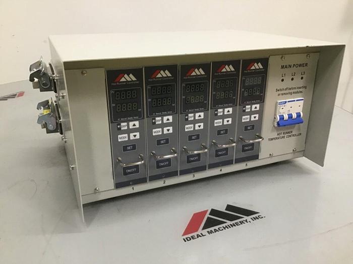 Used METAL FABRICATOR 5 Zone Hot Runner HRTC-05S/L-A1 USED