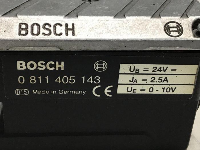 Used BOSCH Proportional Amplifier 0 811 405 143 #126885