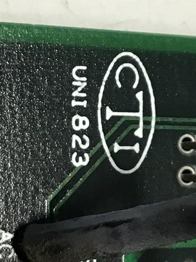 Used CTI Van Dorn Control Rack Board UNI 823 9640301B #136460