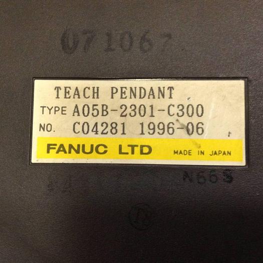 Used FANUC Teach Pendant A05B-2301-C300 Used