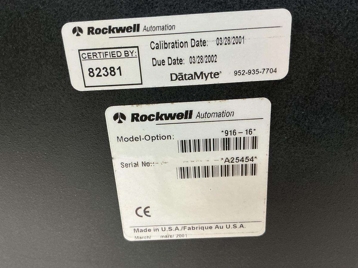 Used DATAMYTE 916-16