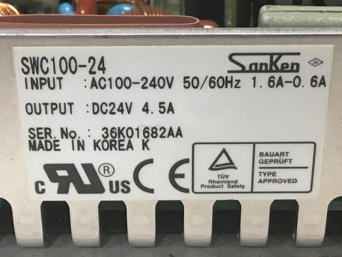 Used SANKEN ELECTRIC Power Supply SWC100-24 #127824