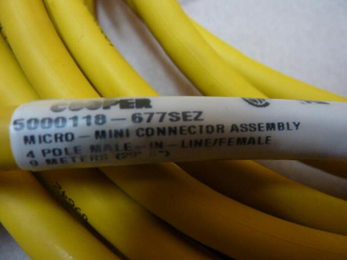 COOPER Cable Assembly 5000118-677SEZ #30856
