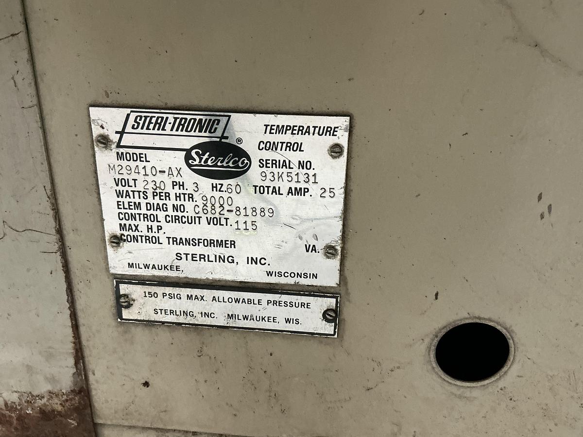 Used Sterlco M29410-AX Thermolator Needs Cleaning / DNL