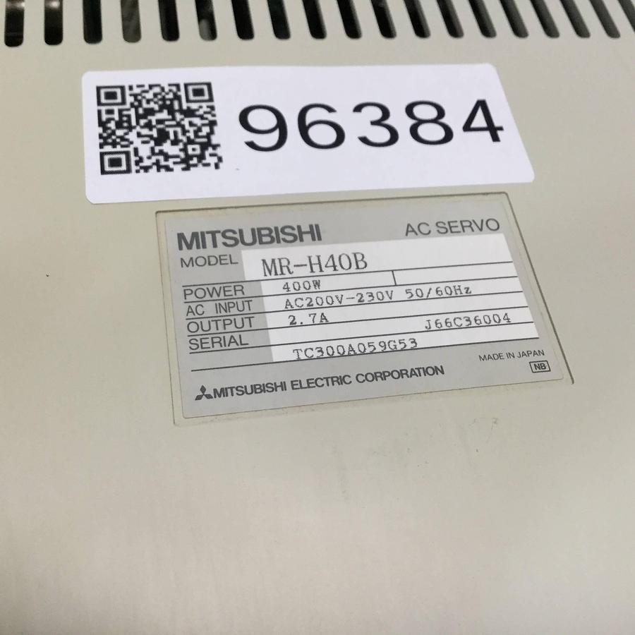 Used MITSUBISHI AC Servo Drive MR-H40B Used