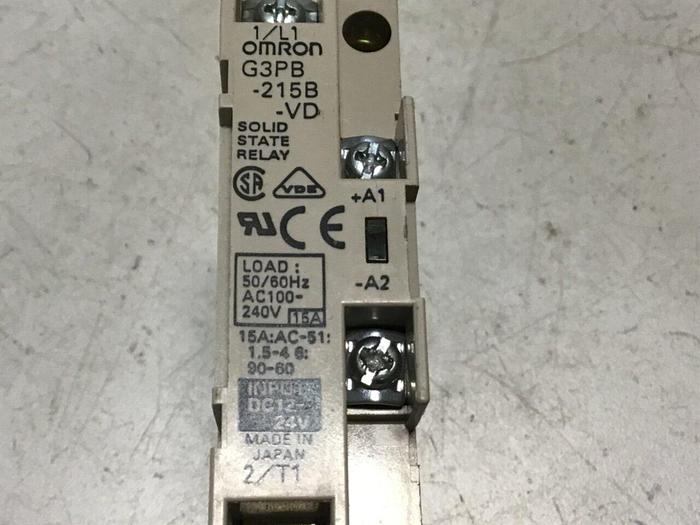 Used OMRON Solid State Relay G3PB-215B-VD #117923