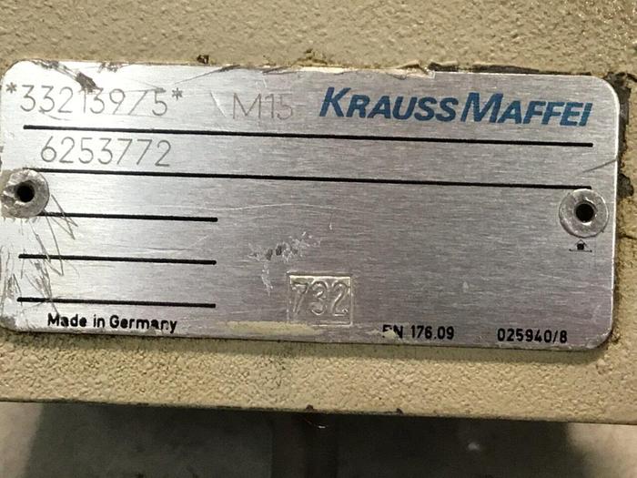 Used KRAUSS MAFFEI Valve 6253772 #126015