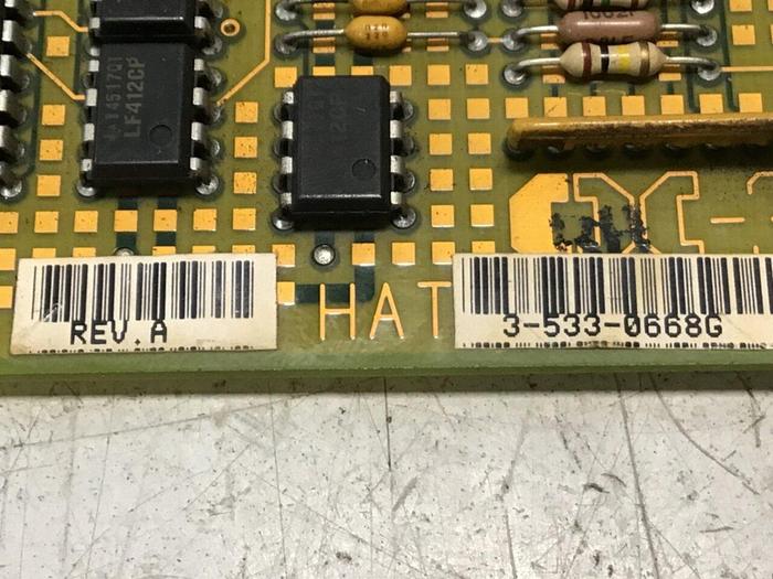 Used CINCINNATI MILACRON Circuit Board 3-533-0668G Used