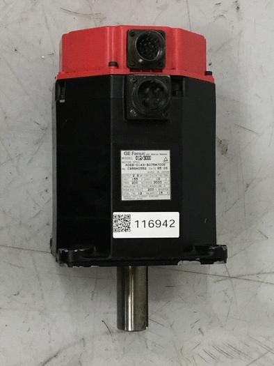Used GE FANUC 3.8 HP AC Servo Motor A06B-0147-B075 Used
