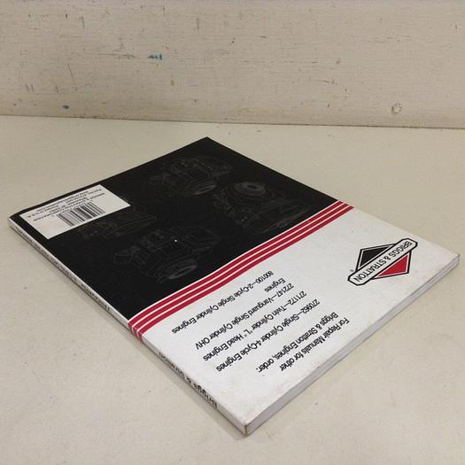 Used BRIGGS & STRATTON Repair Manual 272144-5/97 #71011