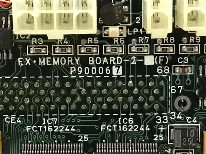 Used TOYO Ex Memory Board P900067 #126696