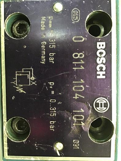 Used BOSCH Valve 0 811 104 101 #144788