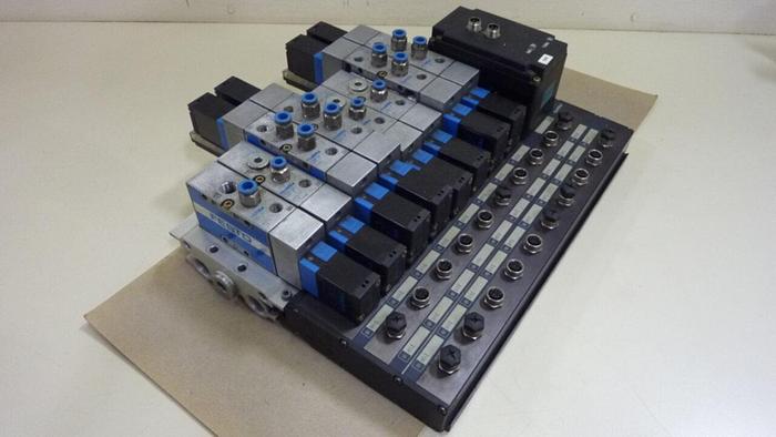 Used FESTO Control Block / Valve Terminal TN 18 859 Used