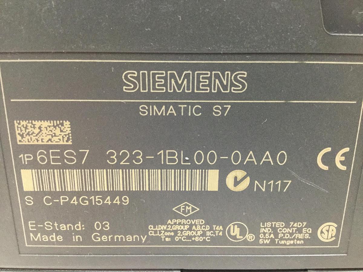 Used SIEMENS I/O Module 6ES7 323-1BL00-0AA0 USED