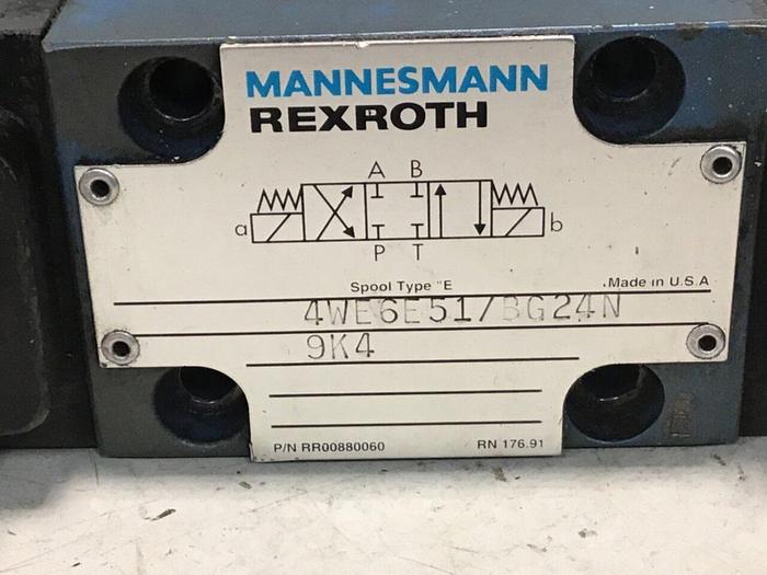 Used REXROTH Valve 4WE6E51/BG24N9K4V #140402
