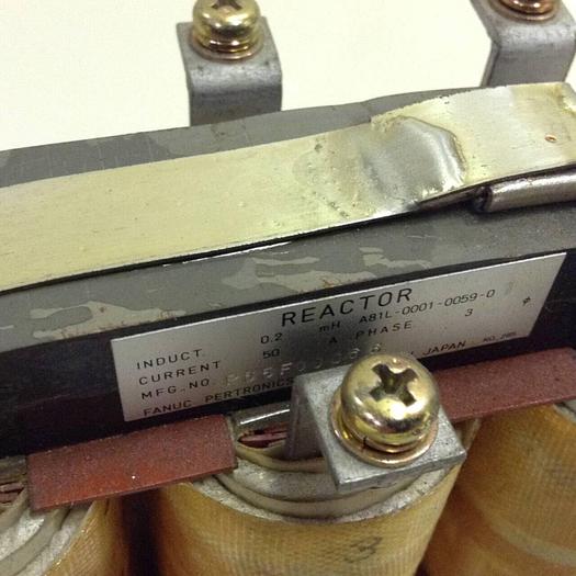 Used FANUC Reactor A81L-0001-0059-01 #78430