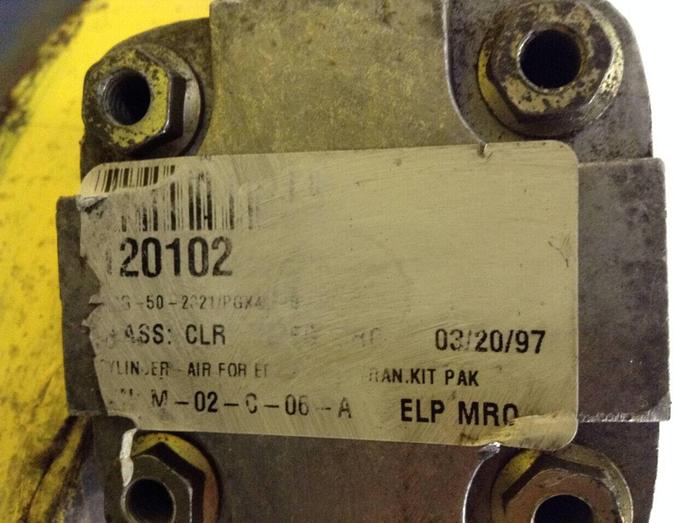 Used HOERBIGER ORIGA Rodless Air Cylinder 50-2021/PGX45-BM #74887