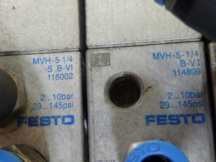 Used FESTO Control Block / Valve Terminal IFB8-02 #52866