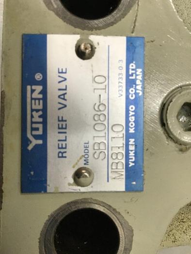Used YUKEN Valve SB1086-10 #141454