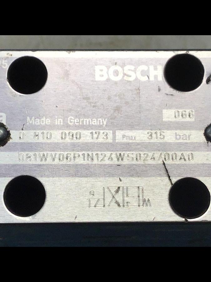 Used BOSCH Valve 0 810 090 173 Used