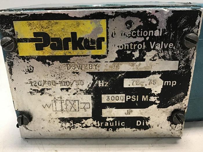 Used PARKER Valve D3W2BY #140543