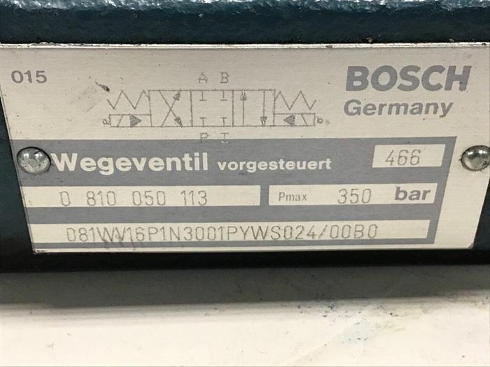 Used BOSCH Directional Valve 0 810 091 423 Used