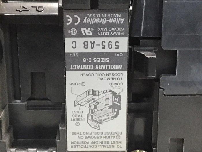 Used ALLEN BRADLEY Contactor 500-COD930 SER B #141038