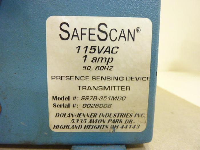 Used DOLAN JENNER Sensing Device SS78-351MD0 Used