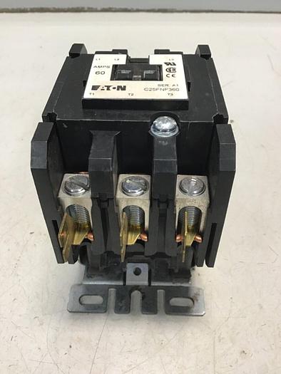 Used CUTLER HAMMER Contactor C25FNF360 #133914