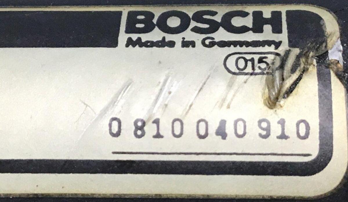 Used BOSCH Directional Control Valve 0 810 040 910 USED