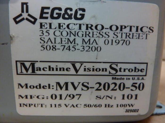 Used EG&G ELECTRO OPTICS Strobe MVS-2020-50 #26022