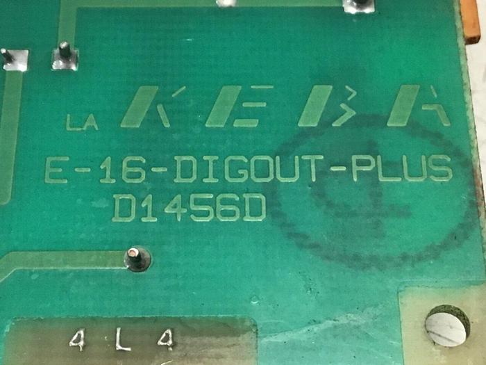 Used KEBA Engel Output Board E-16-DIGOUT-PLUS D1456D Used