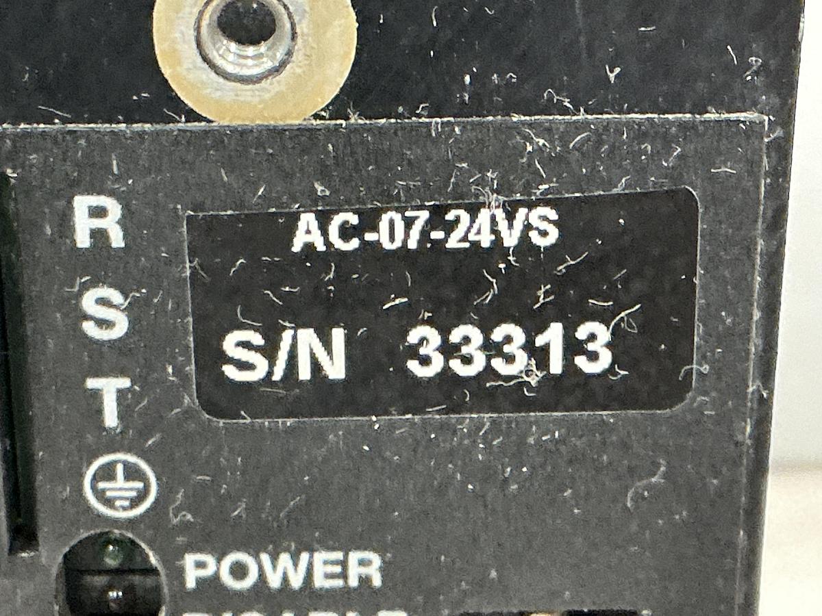 Used MTS SYSTEMS CO AC-07-24VS
