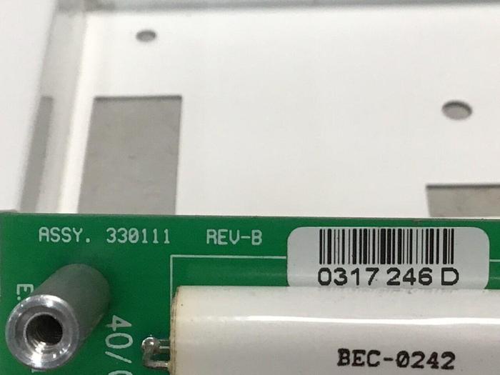 Used VAN DORN Cavity Pressure Amplifier 330111 Used