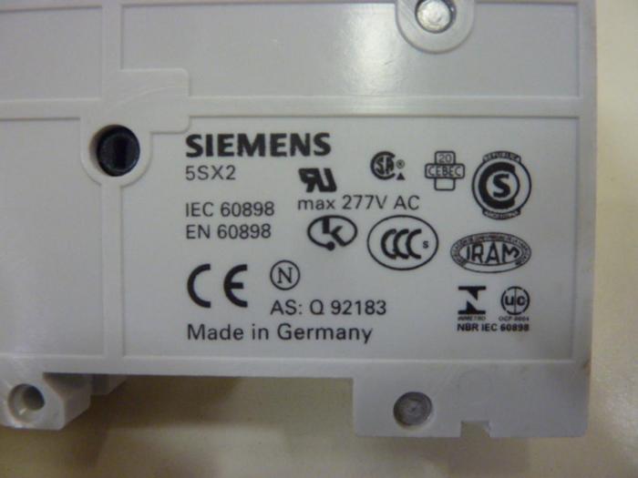 Used SIEMENS Circuit Breaker 13 Amp 5SX21-C13 #63773
