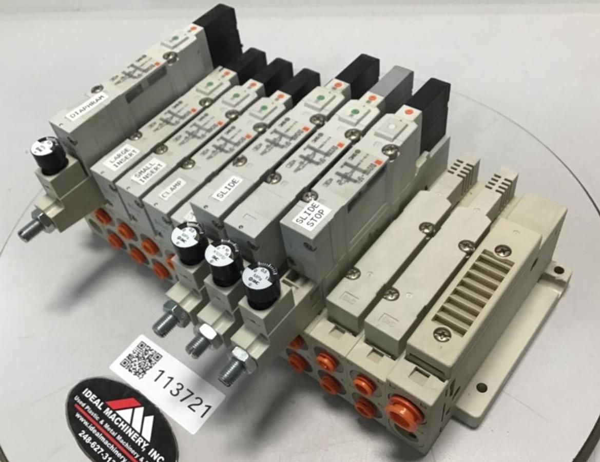 Used SMC Manifold & Valves SV3400-5FU USED
